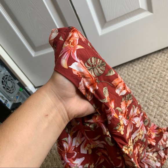 Rust Colored Skirt and Shirt Set from Garage - Size Medium - Picture 9 of 11